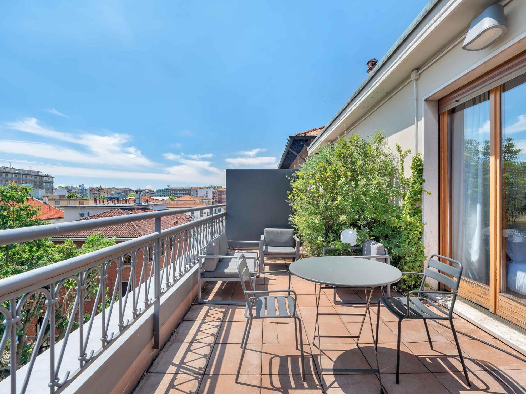 Quarto Duplo com Terraço